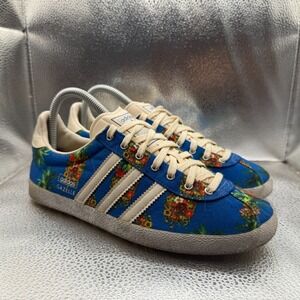 Size 7 adidas Gazelle‎ OG WC Farm Multicolor Womens Athletic Shoes D67721